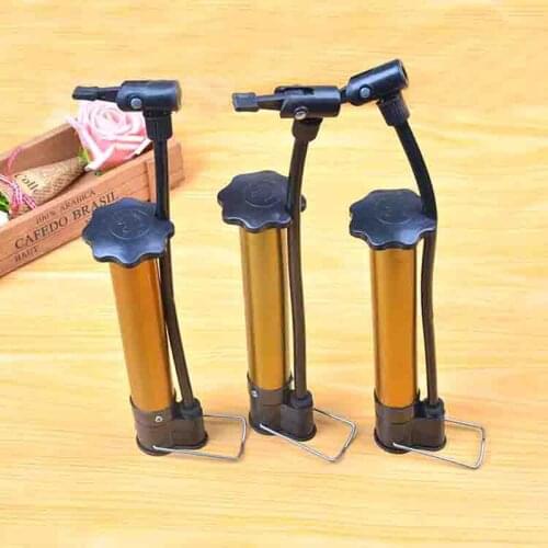 New bicycle wild riding metal portable mini pump motorcycle battery car air pipe