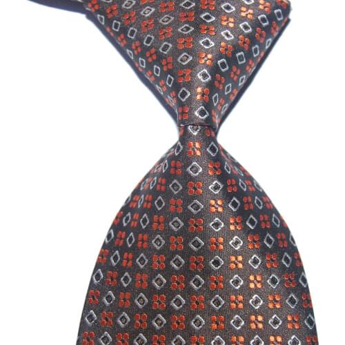 Gift For Men Suit Tie Silk Floral Necktie 10cm Wide Large Fashion Jacquard Woven Formal Wear Business Wedding Party Christmas