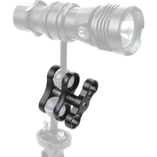 Professional 1' Standard Ball Clamp Mount for Underwater Photography Camera Light Arm - Durable & Long Lasting