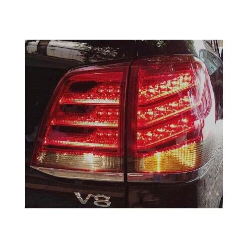 RQXR Led tail light brake lamp reverse lights turn signal assembly for Toyota land cruiser LC200 4000 4600 4700 5700