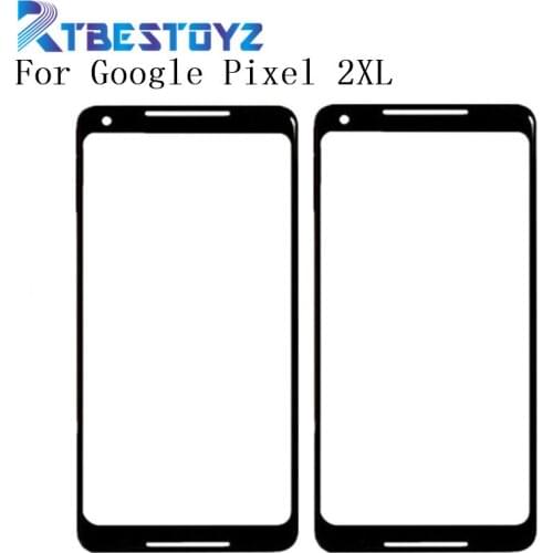 RTBESTOYZ Original For Google Pixel 2XL 2 XL XL2 Front Glass 6.0" Touch Screen LCD Outer Panel Lens Repair Part For Pixel2 XL