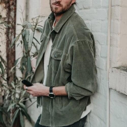 Fashion Mens Buttoned Lapel Tops Spring Summer Men Vintage Floral Printed Casual Shirt Slim Long Sleeve Beach Shirts Streetwear