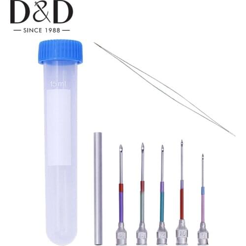 Hand Embroidery Stitching Punch Needle Kits DIY Punching Needle Tools & Big Eye Beading Needles DIY Sewing Tools