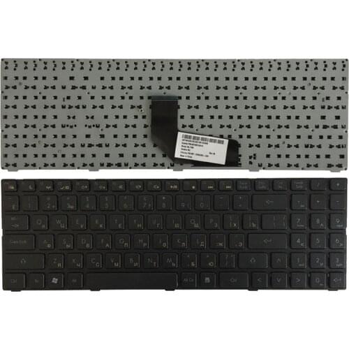 Russian laptop Keyboard for DNS TWC K580S i5 i7 D0 D1 D2 D3 K580N K580C K620C AETWC700010 MP-09R63SU-920 RU Black with frame