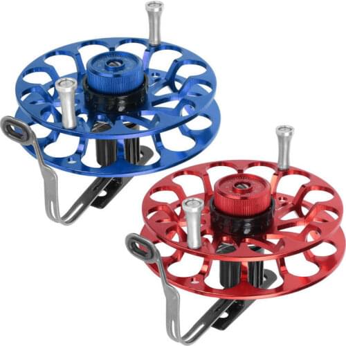 Fishing Reel All Metal Spinning Wind Fire Wheel Portable Hand Turned Gossip Wheel Fishing Tackle