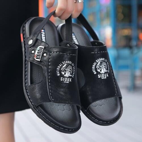 Summer Mens Sandals Beach Shoes Summer Leisure Beach Roman Men Outdoor Sandals High Quality Slippers Soft Bottom Zapatos Hombre