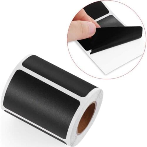 120pcs Chalkboard Labels Stickers Removable Waterproof Blackboard Sticker For Food Storage Classification Adhesive Blackboard
