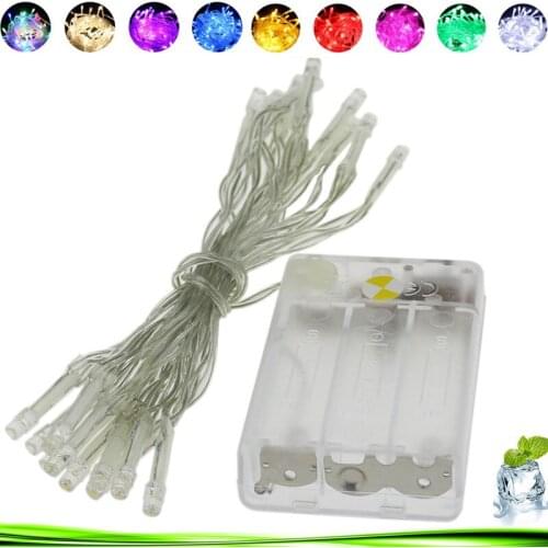 LED Battery Light string 2M/5M/10M Christmas string light holiday lights/wedding/ LED decoration lamp series battery