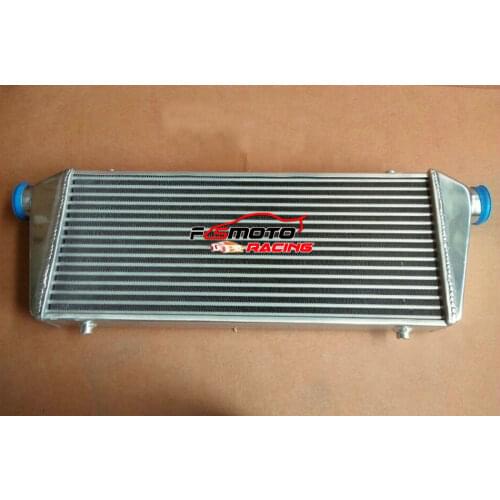 550x240x52mm core Universal Front Mount Aluminum Turbo Intercooler 2.25" 57mm inlet/outlet