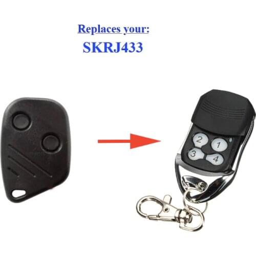 Garage door remote SKR433 replacement remote control rolling code 433,92mhz