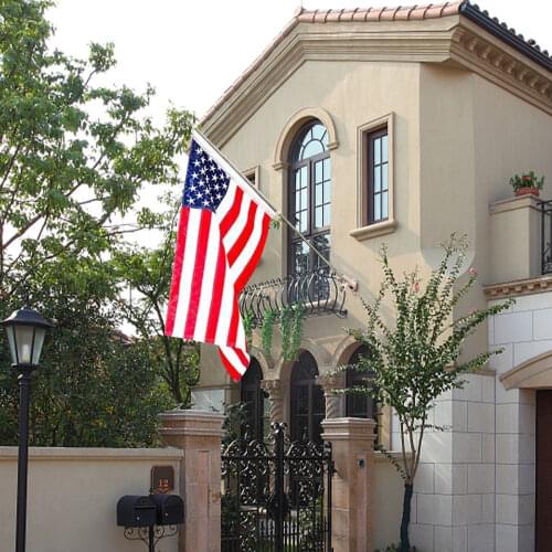 1.8m Flag Pole With Flag Pole Holder Kit Stainless Steel Guide Banner Flag Pole Set Wall Mount Spinning Flagpole With Bracket