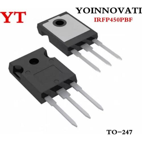 10pcs/lot IRFP450PBF IRFP450 MOSFET N-CH 500V 14A TO-247