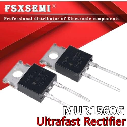 10pcs MUR1560G TO-220 MUR1560 TO220 MUR1560CT U1560 Switch-mode Power Rectifiers