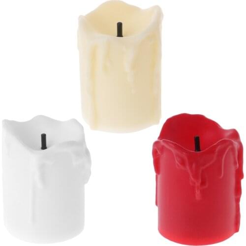 Flameless LED Electric Battery Powered Flickering Tea Light Candles Wedding Christmas Party Home Decoration Electric Candle