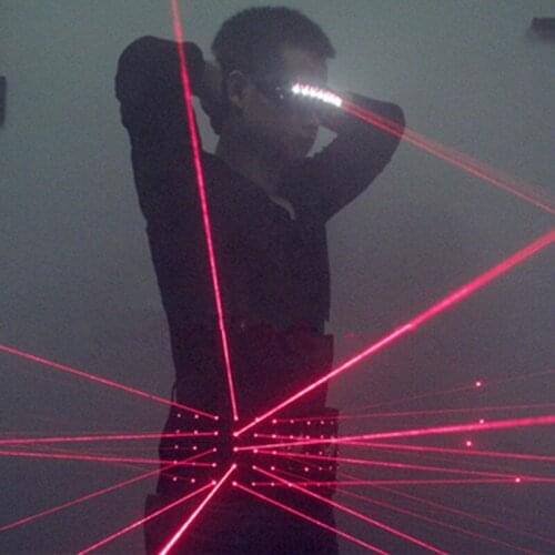 Free Shipping Red Laser Waistband Belt Clothes Suits Laser Women Men Costumes For Nightclub Performers