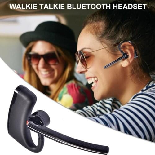 Wireless Hands-free Bluetooth Headset M-connector Headset Automatic Matching For Motorola Series Walkie Talkie With Belt