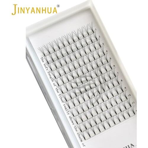 4D 5D 12Rows Premade Russian Volume Fans Camellia Eyelashes Mink Premium Lash Pre made Eyelash Extensions Supplies