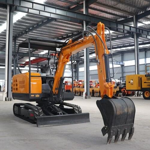 High quality China Crawler mini Excavator 1ton 2 ton 3 Ton small diesel digger Wholesale