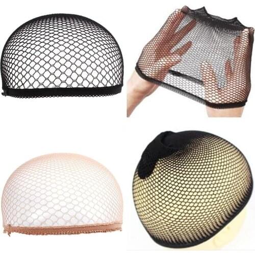 Hot Sale Fashion Stretch Cool Mesh Weaving Wig Cap Cloth Hair Hairnet Snood Cosplay Model Newest Hair Accessories