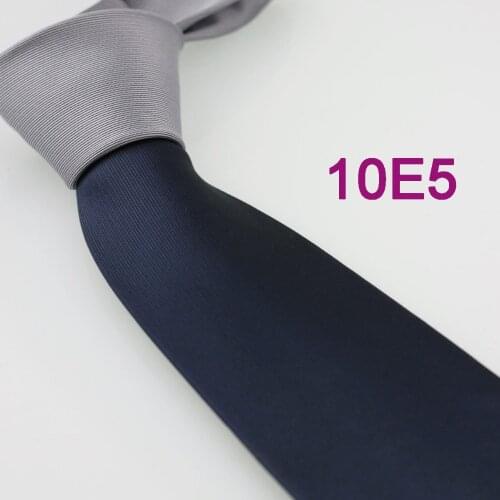 Coachella Mens ties Silver Knot Contrast Navy Blue Tie Two Tone Woven Necktie Formal Neck tie for men dress shirts Wedding