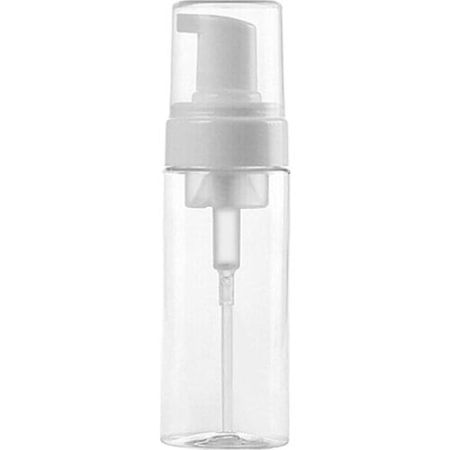 200ml PET Transparent Foam Dispenser Bottle with Foamer Pump Cosmetic Packaging 10+2 sets/lot