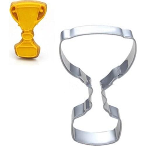 Trophy Frame Fondant Cake Stencil Kitchen Cupcake Decoration Template Mold Cookie Coffee Stencil Mold Baking