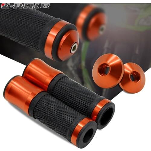 Motorcycle Handlebar Grips & Handle Bar Ends 7/8"22mm Hand Cap for Yamaha Tmax 500 530 XJR 400 1300 390 125 200