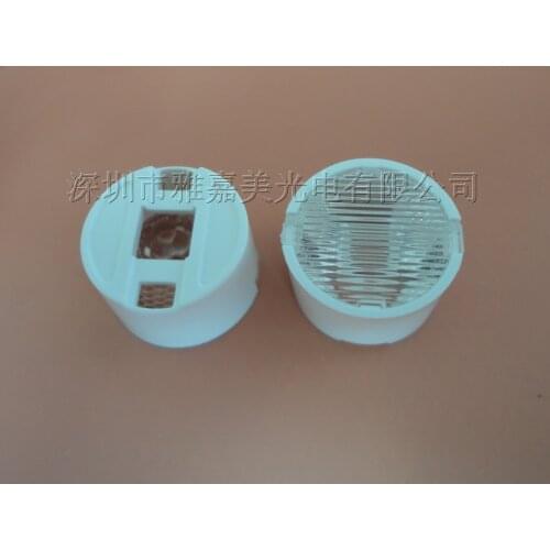 With holder-CREE XML lens Diameter 15.3mm 10*65 degrees streak , XM-L2 T6 U2 LED Lens,SMD 5050 lens