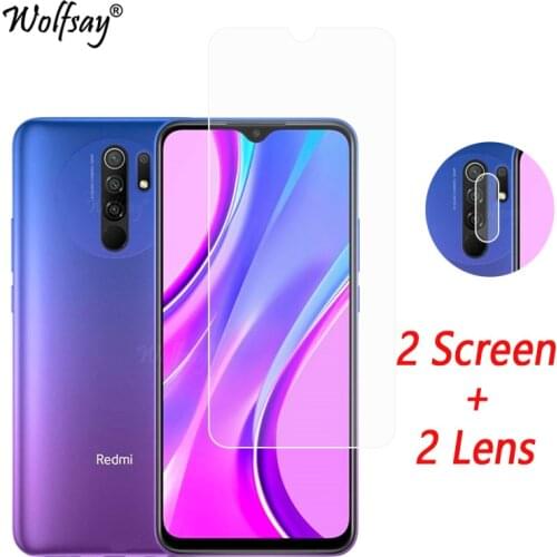 Wolfsay Screen Protectors For Xiaomi Redmi 9C