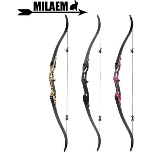 1pc 56inch 30-50 lbs Archery Recurve Bow Takedown American Hunting Bow 17inch Bow Riser Right Hand Hunting Shooting Accessories