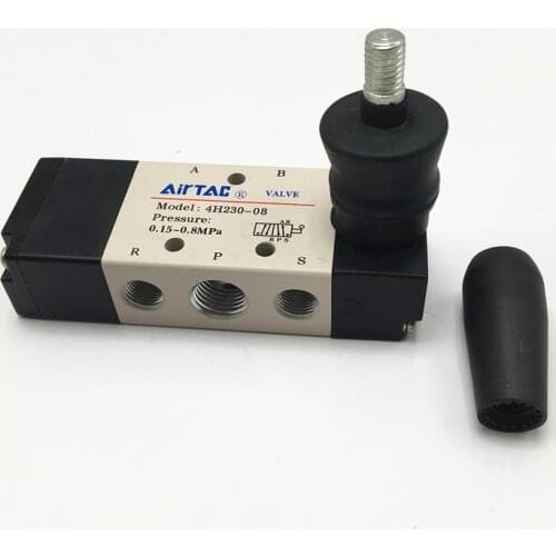 4H210-08 DC24V 4H230-08 Quality solenoid valve pneumatic components Hand lever valve 4H series