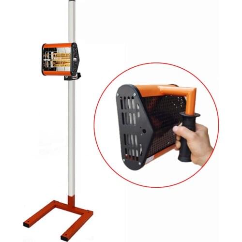 800W Multipurpose Automotive Refinish Curing Light Infrared Paint Coating Dryer for Collision Repair in Garage or Bodyshop 220V