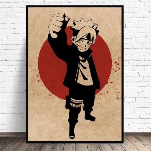 Boruto Anime Art Canvas Poster Print Home Decor Painting No Frame
