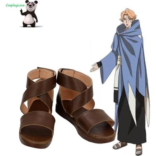 Castlevania Season 2 Anime Sypha Belnades Brown Shoes Cosplay Long Boots Leather Custom Made For Halloween