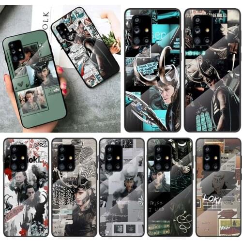 Marvel Avengers Loki For Samsung Galaxy A91 A81 A72 A71 A52 A51 A41 A31 A21S A11 A01 Tempered Glass Cover