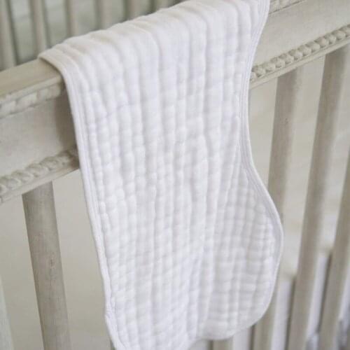 Baby Muslin Burp Cloths Cotton Hand Washcloths 6 Layers Extra Absorbent Soft 97BC