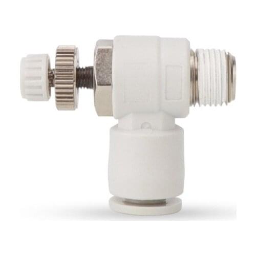 SMC type throttle valve AS1201F-M5-06/M3-04 limited out speed regulating joint AS2201F-01-02-08SA AS1201F