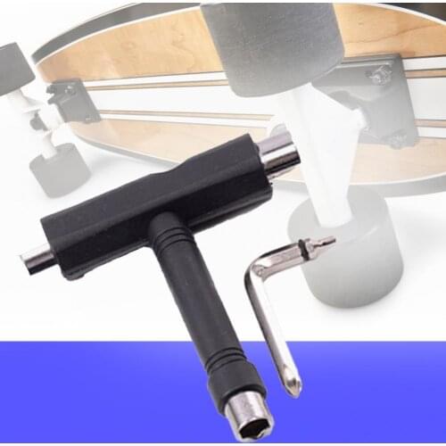 Skateboard tools L/T wrenches, 3-hole wrenches, stainless steel socket wrenches,roller skating maintenance wrenches ,repair tool