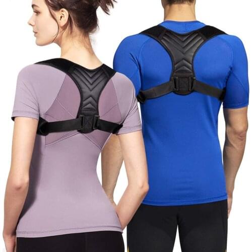 Posture Corrector for Men & Women Comfortable Back Posture Corrector Adjustable Upper Back Support Brace Providing Pain Relief