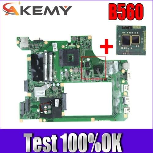 Akemy For Lenovo B560 Motherboard 48.4JW06.011 10203-1 LA56 MB HM55 G 310M graphics Free CPU
