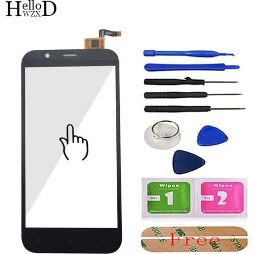 Mobile Phone 5.0'' Touch Screen For Ark Benefit M5 Ark M5 Touch Screen Glass Digitizer Panel Front Glass Touch Sensor Tools