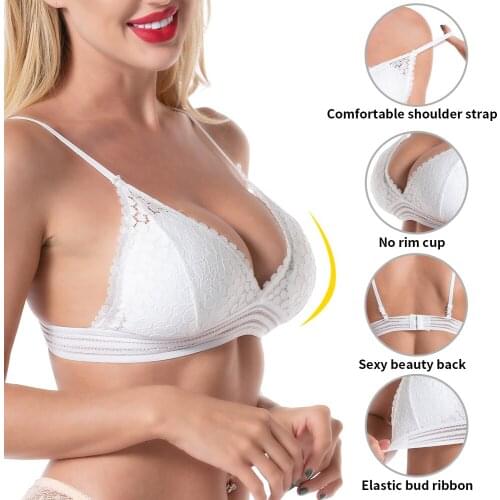 Bra Sexy lace Push Up Bra Bralette Pitted bra Seamless Wireless lingerie Strapless Bras Womens bra Female Underwear бюстгалтер