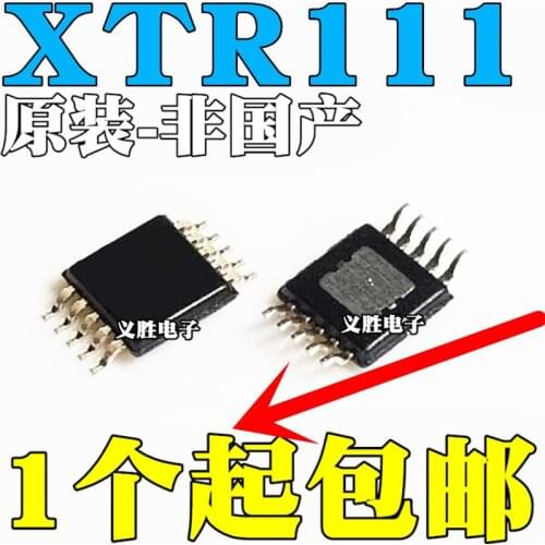 New and original XTR111AIDGQR XTR111 CCB MSOP10 Converter chip, CCM converter, the current converter