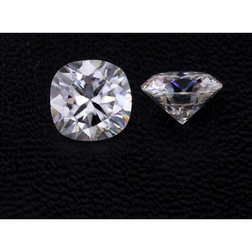 Wholesale Price 3x3~10x10mm White D Color VVS1 GH IJ color Loose Moissanites stone Cushion shape With Certificate