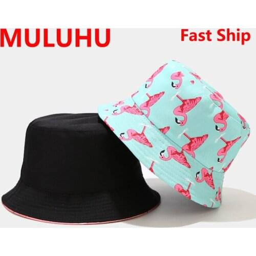 Kapelusze Firebird Print Men Women Cotton Double Sided Cap Summer Panama Fashion Fold Sun Fishing Fisherman Hats Chapeau Femme