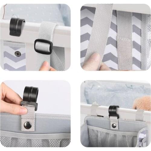 Diaper Stacker Organizer Hanging Storage Bags for Crib or Wall Baby Shower Gifts Drop Ship