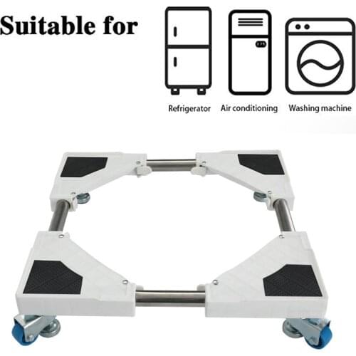 Dropshipping Universal Height Adjustable Washing Machine Stainless Steel Base