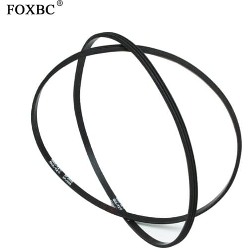 FOXBC 605mm Rubber Drive Belt 3PJ605 3 Ribbed Replacement V-Belt for Thicknesser Planer Einhell TH-SP-204, W588 -2 Pack