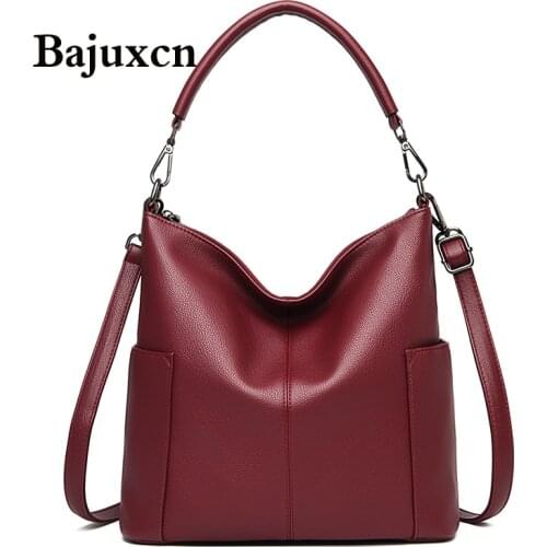 Luxury large capacity shoulder bag high quality leather messenger bag brand designer fashion handbag 2020 new female bag