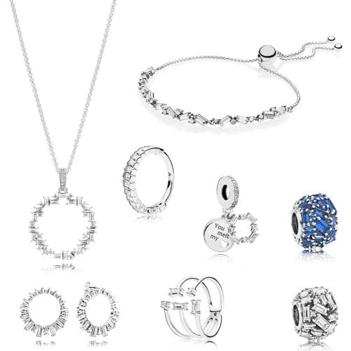 NEW 100% 925 Sterling Silver Shards of Sparkling Ice Carving Glacial Beauty Ring Earring Necklace Bracelet Pendant Bead Charm